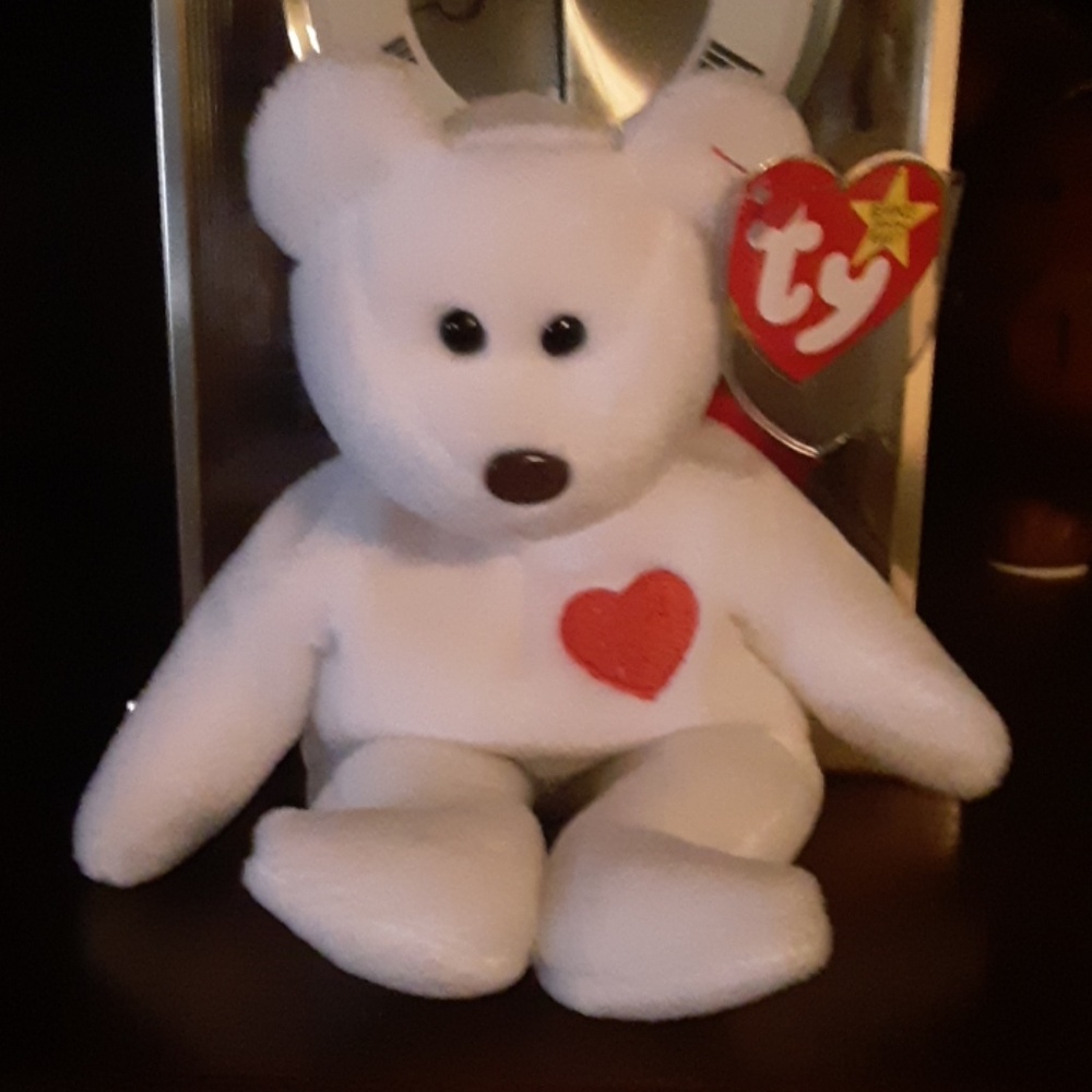 Ty beanie baby Valentino price tag 44,000_ 20,000